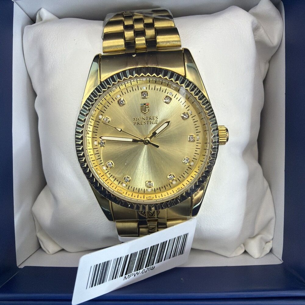 Montres Prestige X Invicta Men's Watch - 38mm, Gold NEW MPW-0269